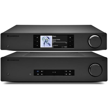 Pack Cambridge Audio CXA81 MkII + CXN100 — amplificador y streamer