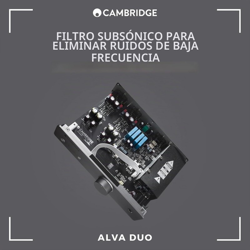 Cambridge Audio Alva Duo — previo de fono MM/MC, salida de auriculares