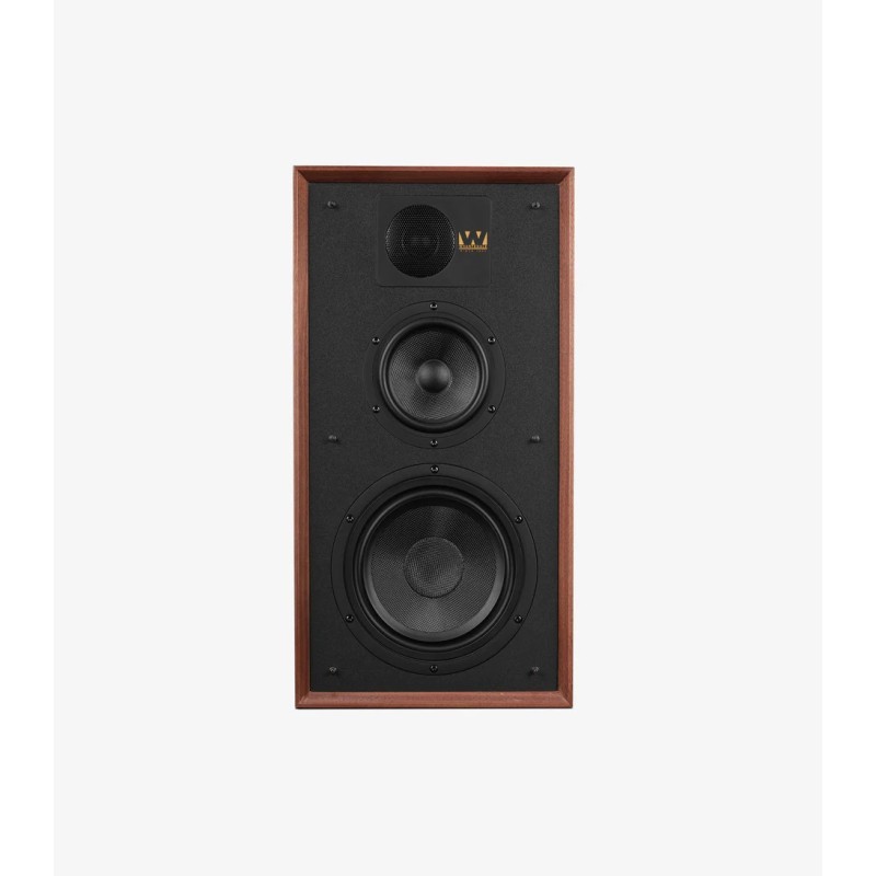 Wharfedale Linton Nogal — vista frontal sin rejilla