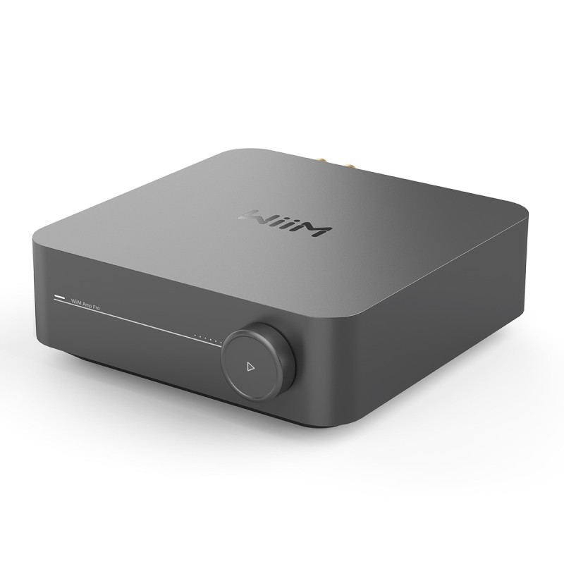 WiiM Amp Pro — detalle de pantalla