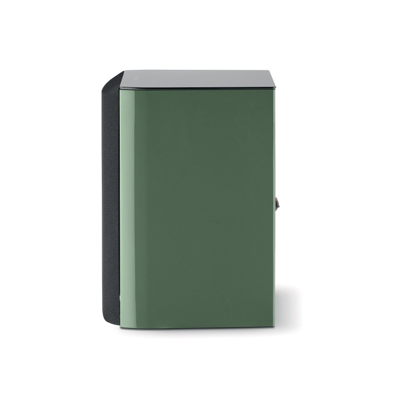 Focal Aria Evo X N1 Moss Green — perfil lateral del recinto de 39 cm de altura