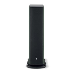 Focal Aria Evo X N4 Moss Green High Gloss vista frontal con rejilla