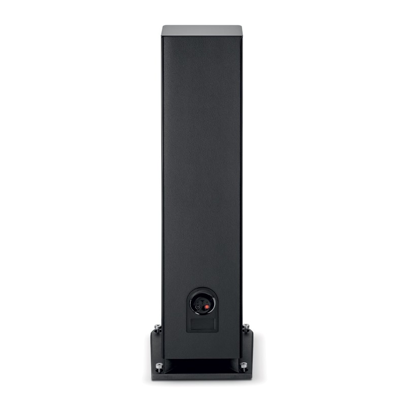 Focal Aria Evo X N4 Black high gloss vista posterior conexiones