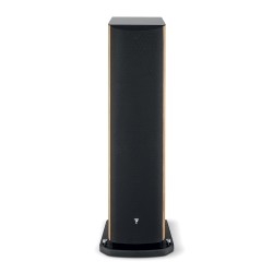 Focal Aria Evo X N4 Prime Walnut vista frontal con rejilla