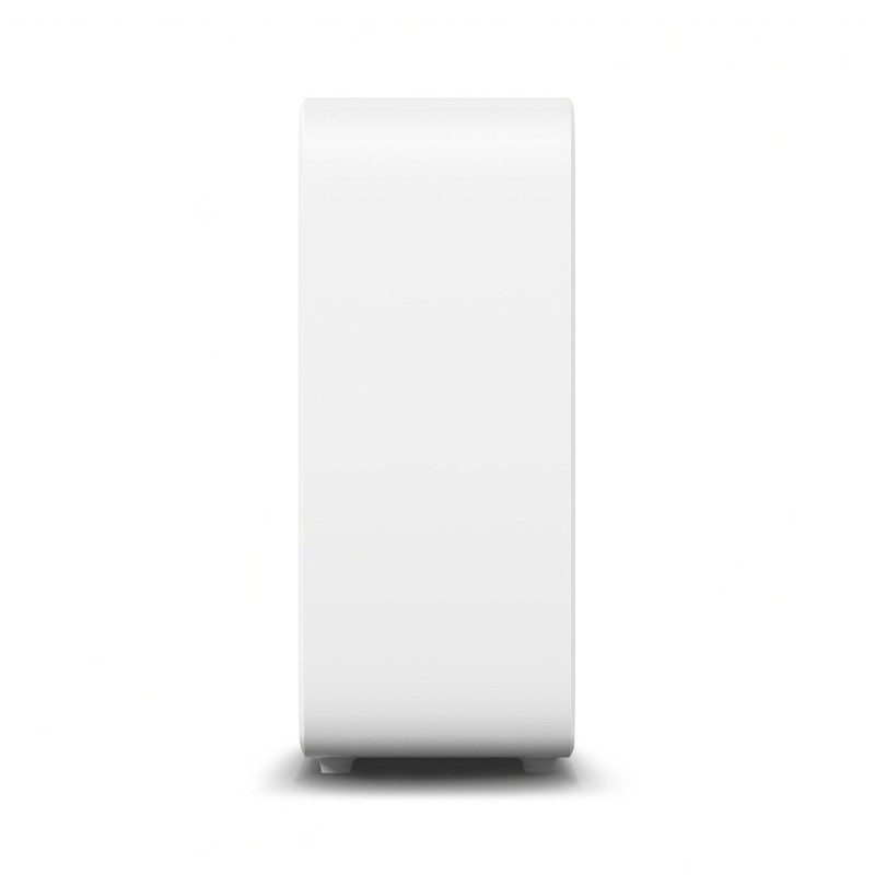 Sonos Sub 4 blanco de perfil