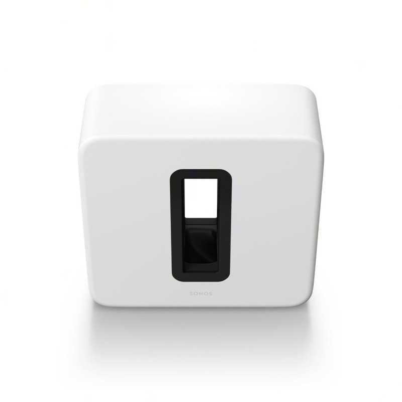 Sonos Sub 4 blanco visto desde arriba