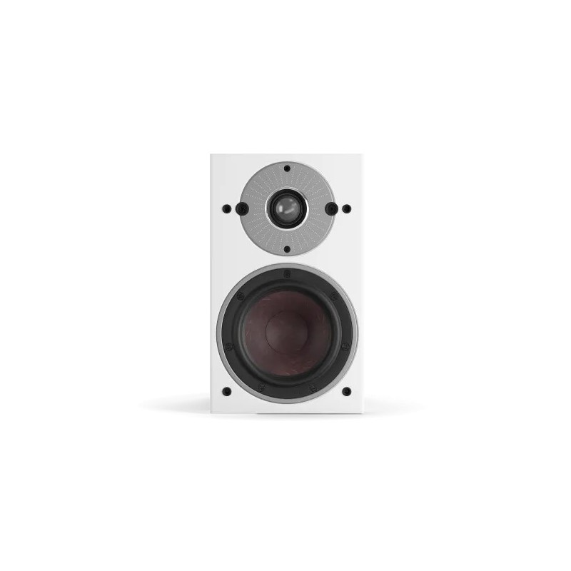 Dali Oberon 1 Blanco — vista frontal con drivers
