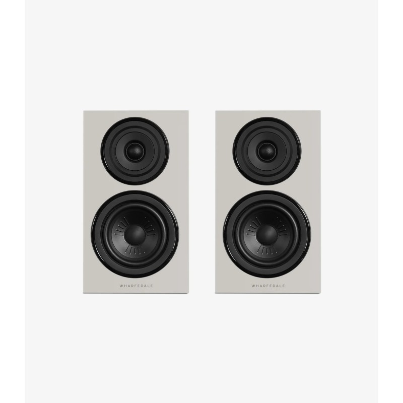 Pareja Wharfedale Diamond 12.1i stone grey frontal  sin rejilla