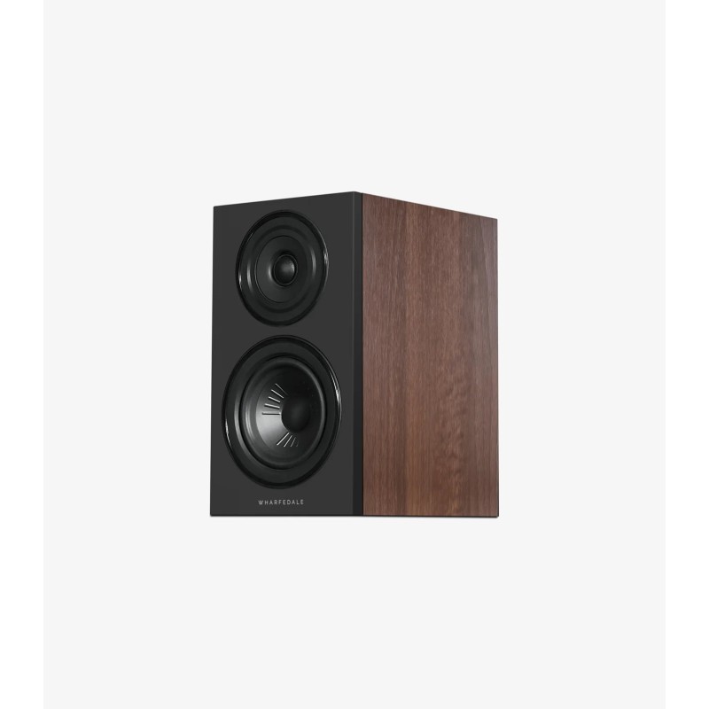 Wharfedale Diamond 12.1i classic walnut frontal lateral sin rejilla
