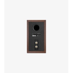 Wharfedale Diamond 12.1i classic walnut vista trasera conexiones