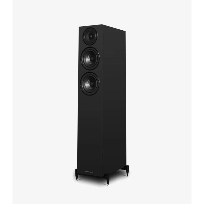 Wharfedale Diamond 12.3i all black vista fronto lateral