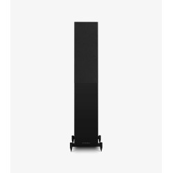 Wharfedale Diamond 12.3i all black vista frontal con rejilla