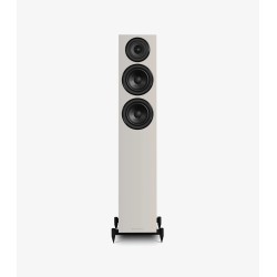 Wharfedale Diamond 12.3i Stone grey vista frontal sin rejillas