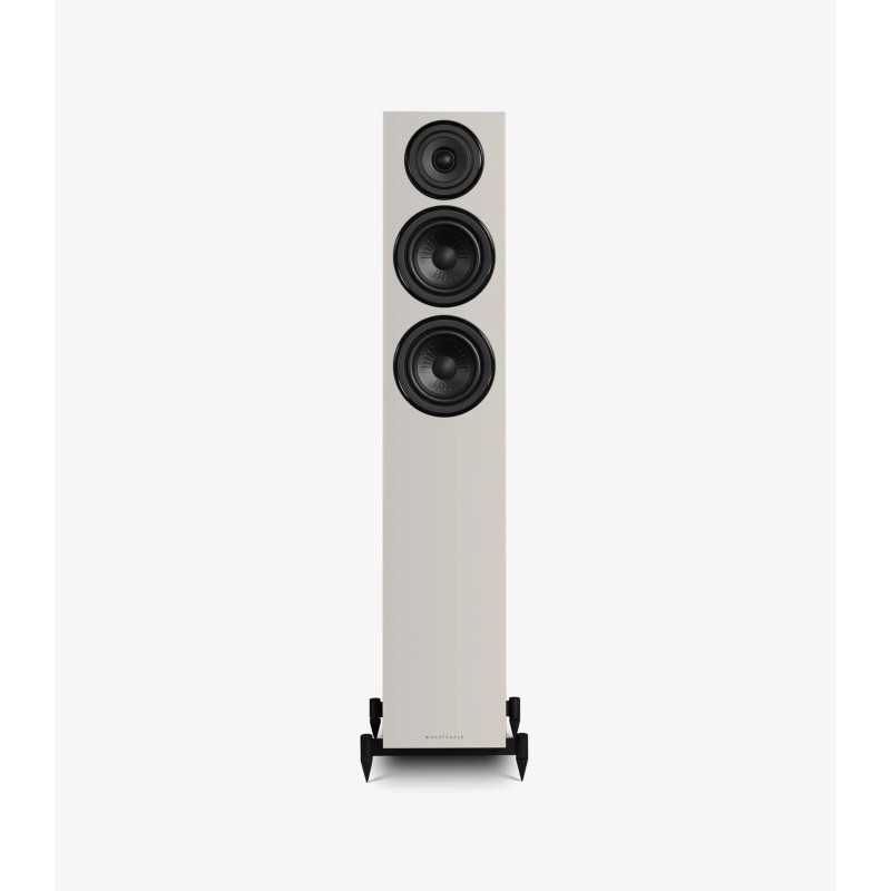 Wharfedale Diamond 12.3i Stone grey vista frontal sin rejillas