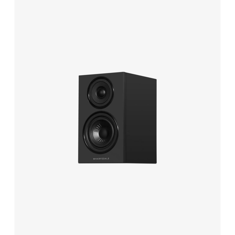 Wharfedale Diamond 12.0i Negro vista frontal lateral sin rejilla