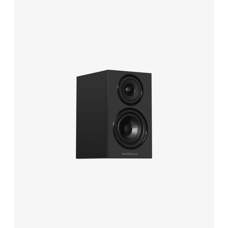 Wharfedale Diamond 12.0i Negro vista frontal lateral sin rejilla