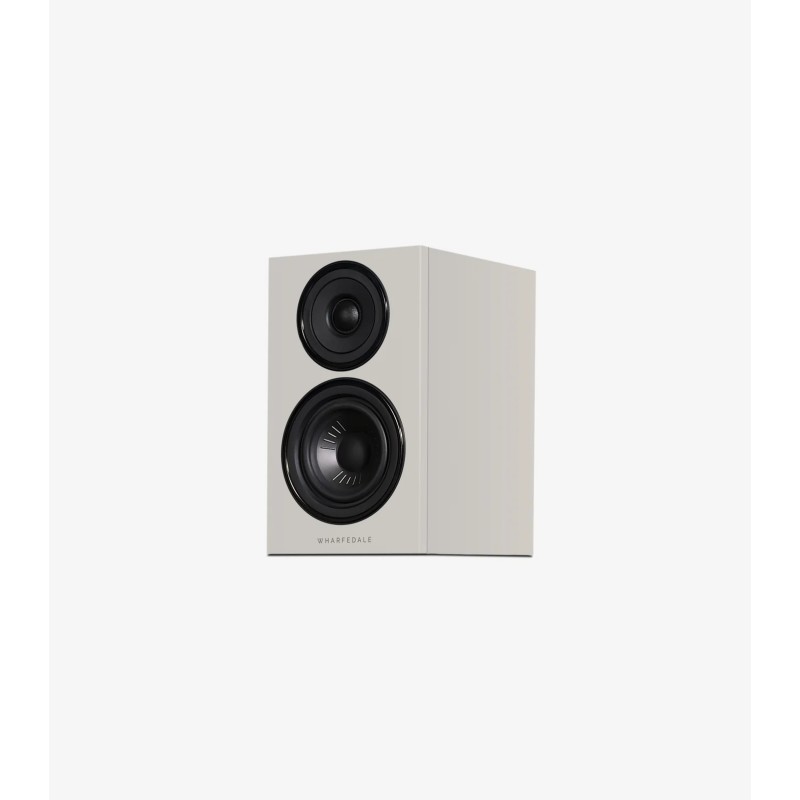 Wharfedale Diamond 12.0i Gris vista frontal lateral sin rejilla
