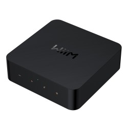 WiiM Pro Plus Reproductor de Red — vista diagonal frontal superior