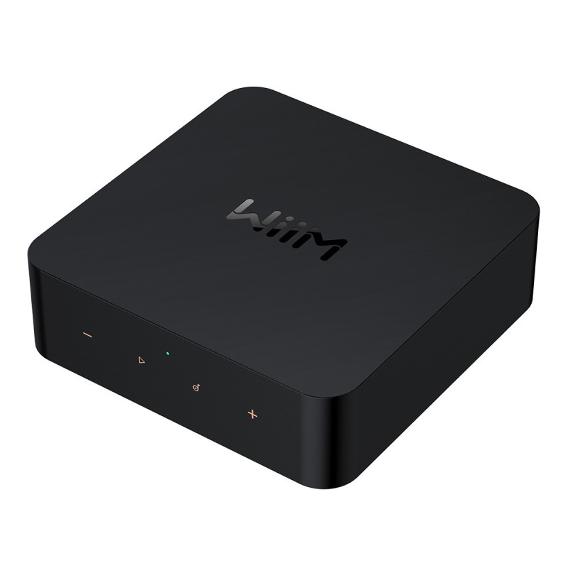 WiiM Pro Plus Reproductor de Red — vista diagonal frontal superior