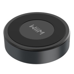 WiiM Mini Reproductor de Red negro — vista inferior lateral