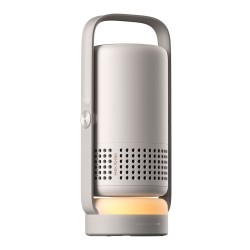 XGIMI Vibe One — vista  lateral plegado luz ambiente encendida