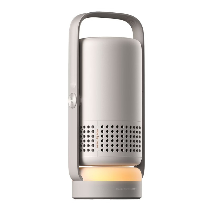 XGIMI Vibe One — vista  lateral plegado luz ambiente encendida