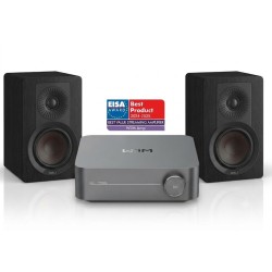 DALI Kupid black ash + WiiM Amp