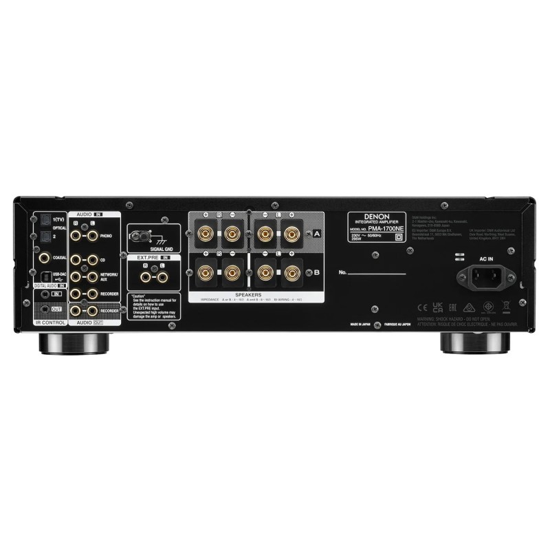 Denon PMA-1700NE: integrado 140 W con DAC USB | Stella AV