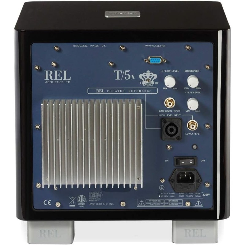 REL T/5x | Subwoofer Activo con Conexión de Alto Nivel
