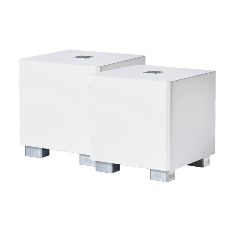 Pack 2× REL T/5x color blanco | Subwoofers en estéreo