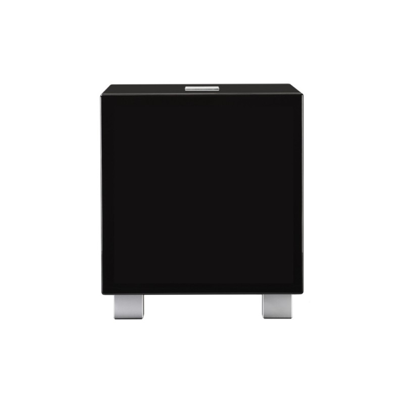 REL Tzero MKIII negro | Subwoofer Compacto vista frontal