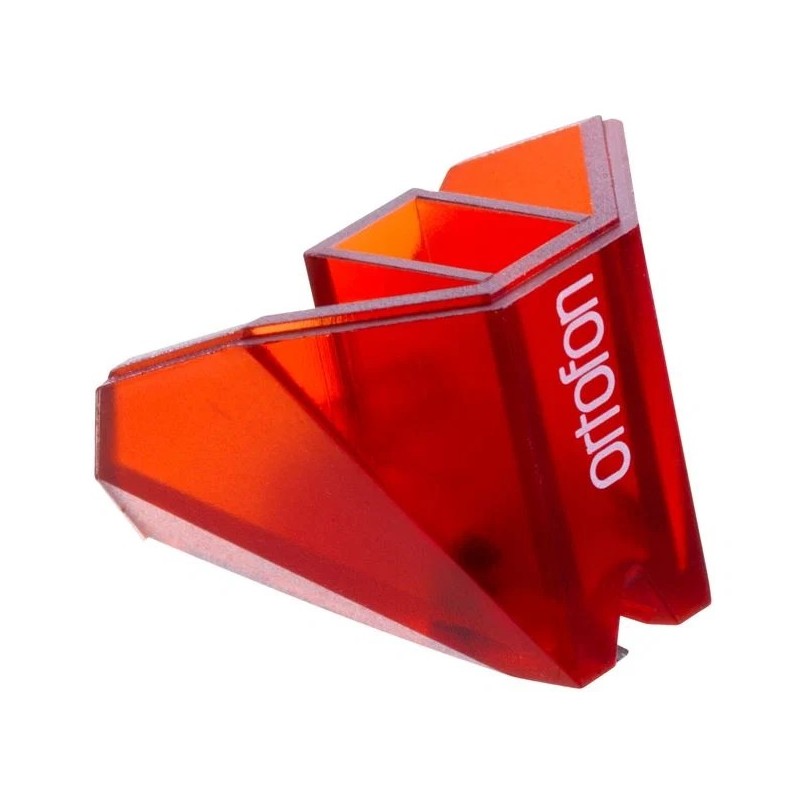 Ortofon Stylus 2M Red — vista frontal lateral de la aguja