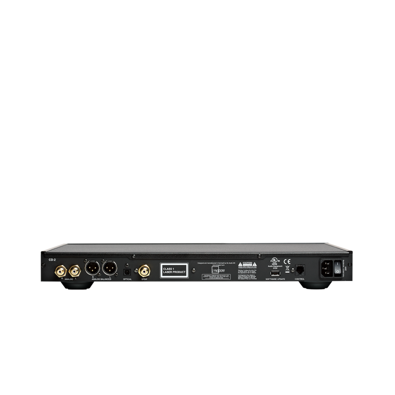 Lyngdorf CD-2  — vista trasera
