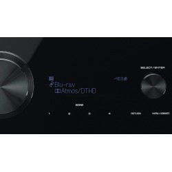 Yamaha RX-V4A — Vista frontal detalle pantalla