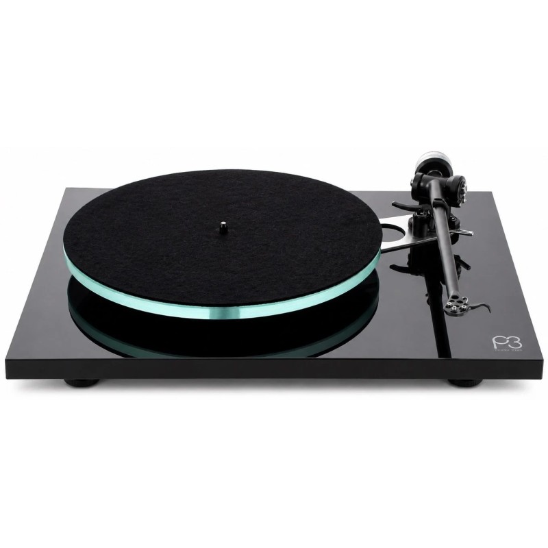 Rega Planar 3 Negro — vista cenital