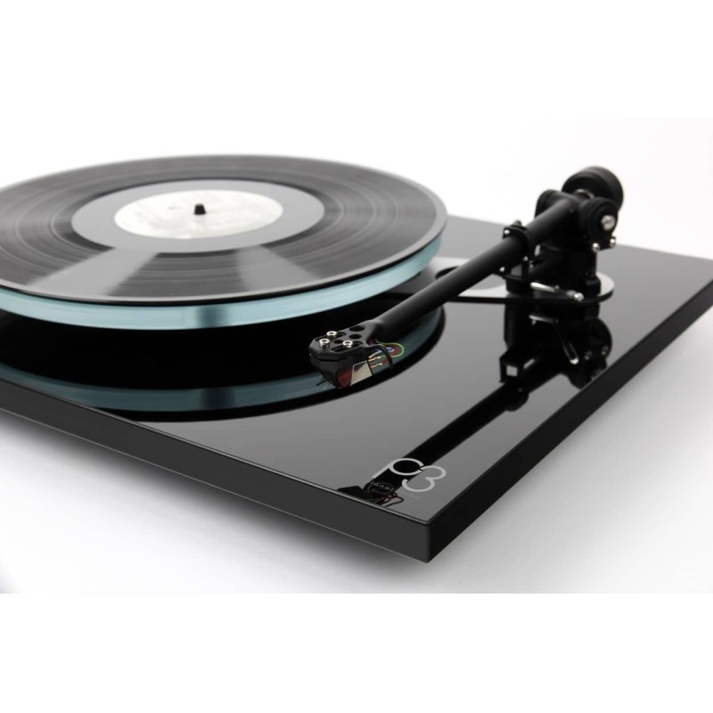 Rega Planar 3 Negro — vista cenital