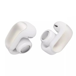 Bose Ultra Open Earbuds en Diamond 60th edition, los dos auriculares de clip en vista de tres cuartos