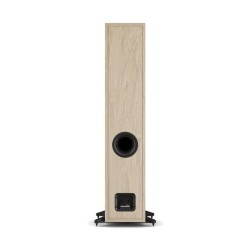 DALI Sonik 7 Natural Oak — vista trasera con puerto y terminal