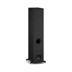 DALI Sonik 7 Black Ash — vista tres cuartos trasera con puerto y terminal