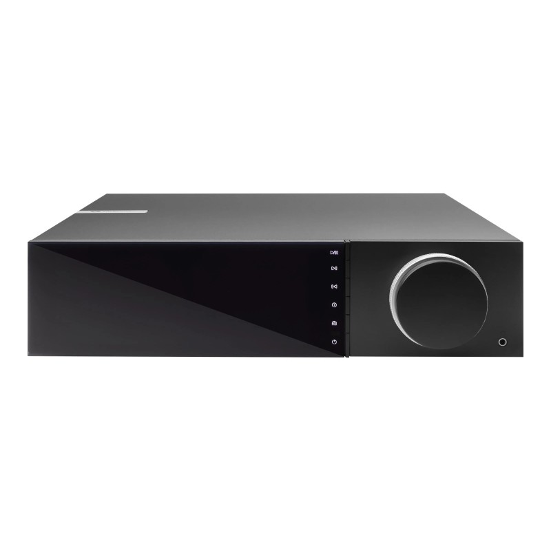 Cambridge Audio EVO 75 — vista frontal en ángulo
