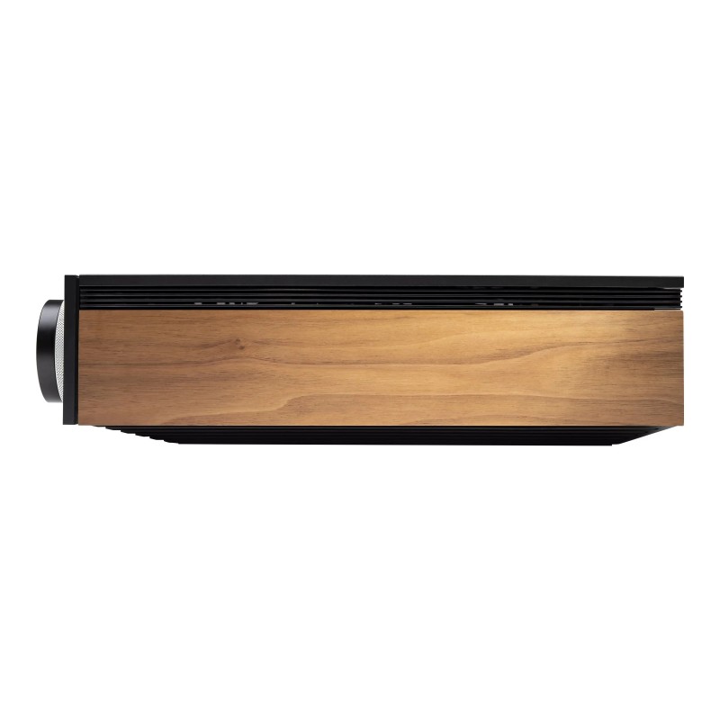 Cambridge Audio EVO 75 — panel lateral intercambiable de nogal