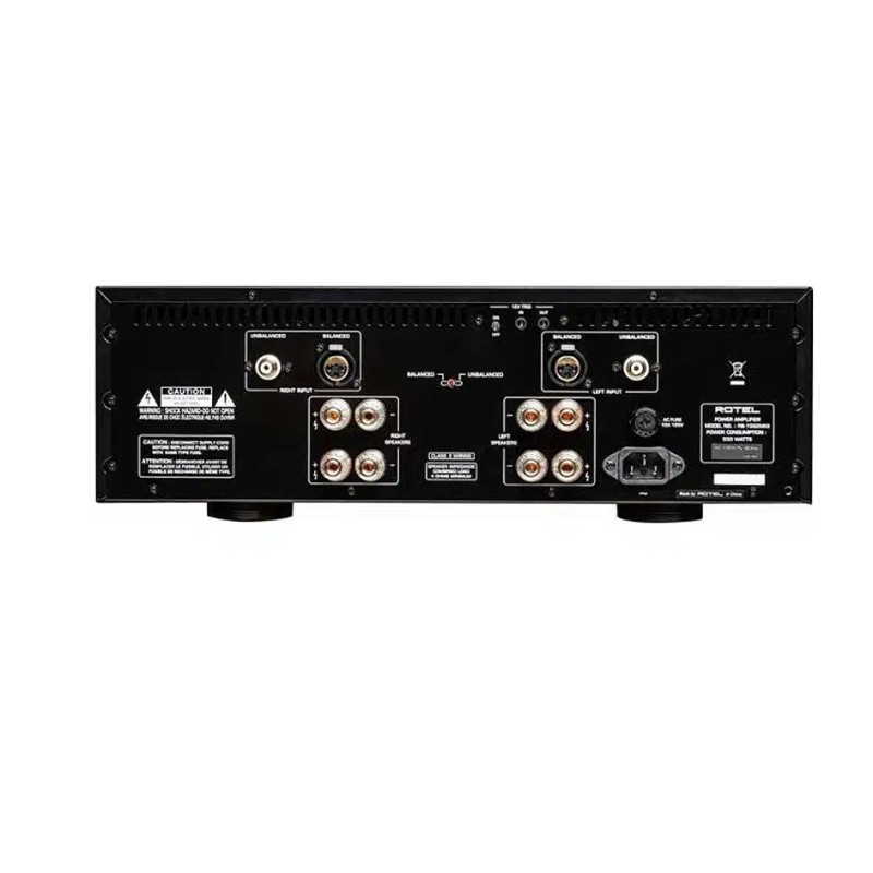 Rotel RB-1582 MkII  — vista posterior panel conexiones