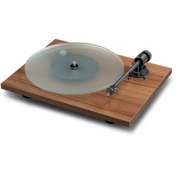 Pro-Ject T1 EVO nogal, vista lateral superior