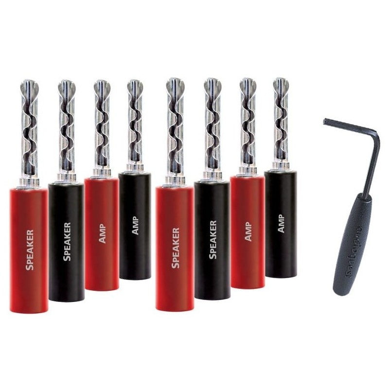 AudioQuest SureGrip 100 | Conectores banana y horquilla
