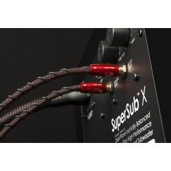 AudioQuest Irish Red | Cable de subwoofer de plata