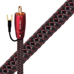 AudioQuest Irish Red | Cable de subwoofer de plata
