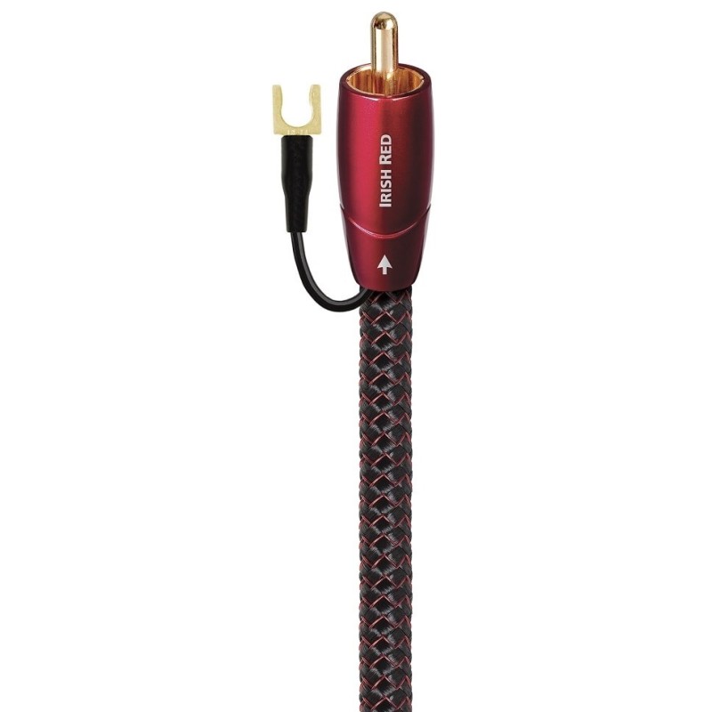 AudioQuest Irish Red | Cable de subwoofer de plata