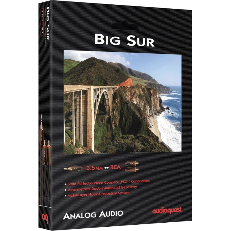 AudioQuest Big Sur | Cable de interconexión PSC+