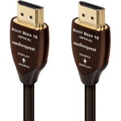 AudioQuest Root Beer 18 | HDMI óptico activo hasta 30 m