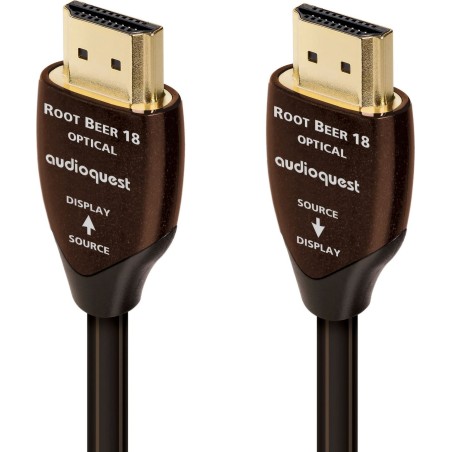 AudioQuest Root Beer 18 | HDMI óptico activo hasta 30 m